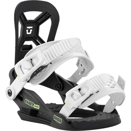 UNION Youth Cadet Mini Snowboard Bindings Black 2027 Youth Snowboard Bindings Union 