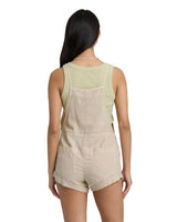BILLABONG Women's Wild Pursuit Overall Solid Oatmeal Women's Rompers & Jumpsuits Billabong 