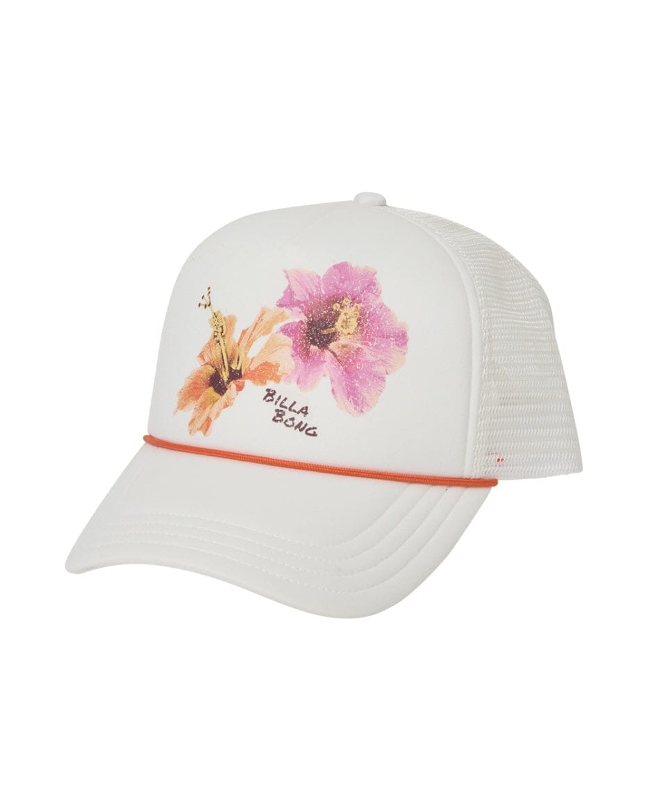 BILLABONG Women's Grandpa Trucker Hat Salt Crystal Women's Hats Billabong 