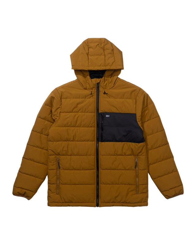 SALTY CREW Barrier Insulated Jacket Bronze Brown Men's Street Jackets Salty Crew 