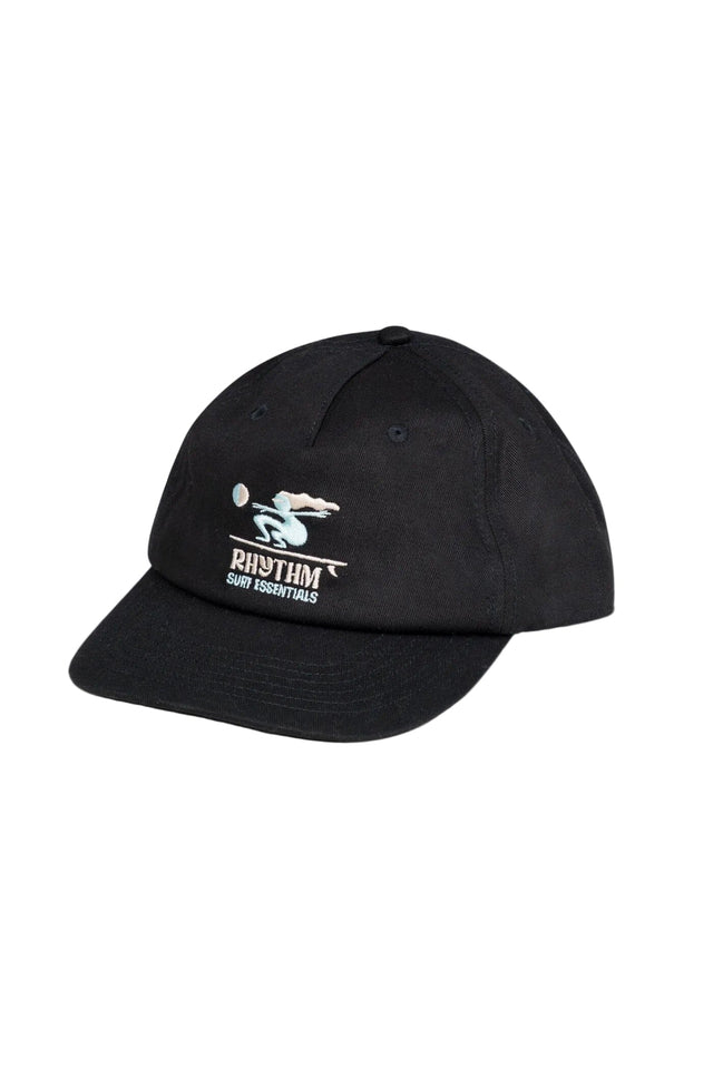 RHYTHM Slide Cap Black Men's Hats Rhythm 