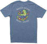 SALTY CREW Old School Vintage T-Shirt Slate Men's Short Sleeve T-Shirts Salty Crew 