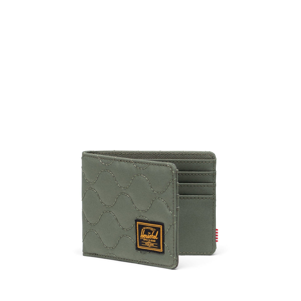 HERSCHEL Roy Quilted Capsule Wallet Beetle Men's Wallets Herschel Supply Company 