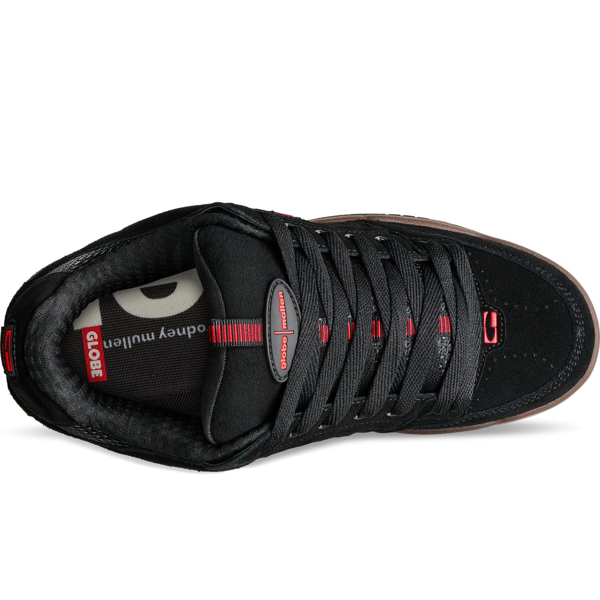 GLOBE Tilt Prime Shoes Black/Gum/Mullen Men's Skate Shoes Globe 