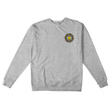 SPITFIRE Gonz Flower Swirl Crew Grey Heather Men's Crewnecks Spitfire 