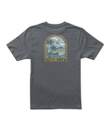SALTY CREW Boys Archway T-Shirt Charcoal Boy's T-Shirts Salty Crew 
