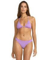 BILLABONG Women's Summer High Tanga Bikini Bottom Paradise Purple Women's Bikini Bottoms Billabong 