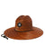 HURLEY Weekender Lifeguard Hat Brown Men's Straw Hats Hurley 