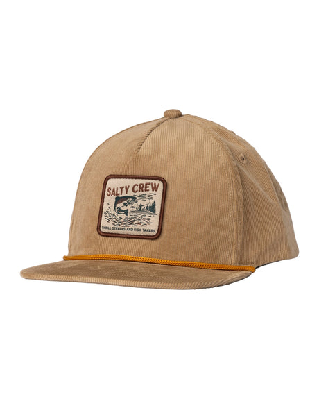 SALTY CREW Boys Nature Snapback Hat Khaki Boy's Hats Salty Crew 
