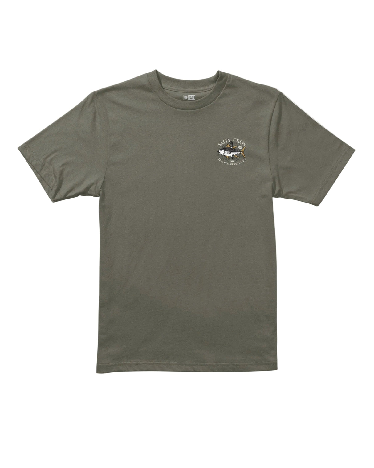 SALTY CREW Boys Omakase T-Shirt Dusty Olive Boy's T-Shirts Salty Crew 