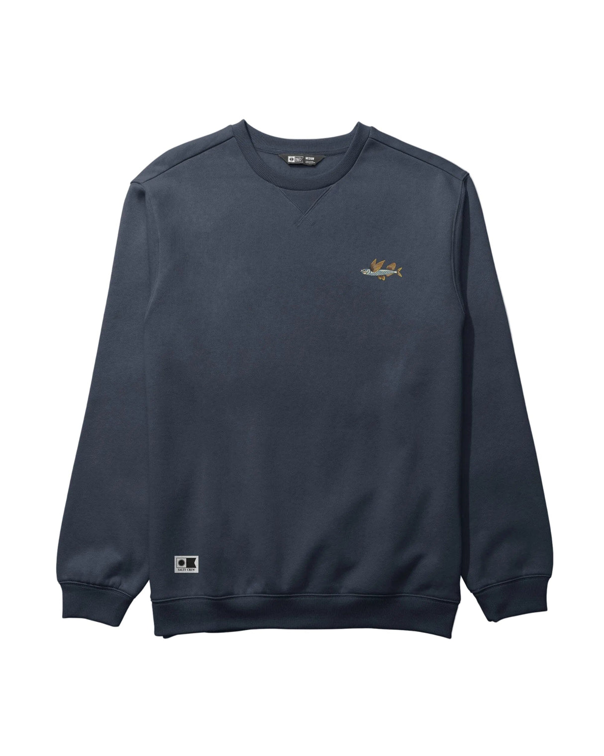 SALTY CREW Worn In Crew Navy Men's Crewnecks Salty Crew 