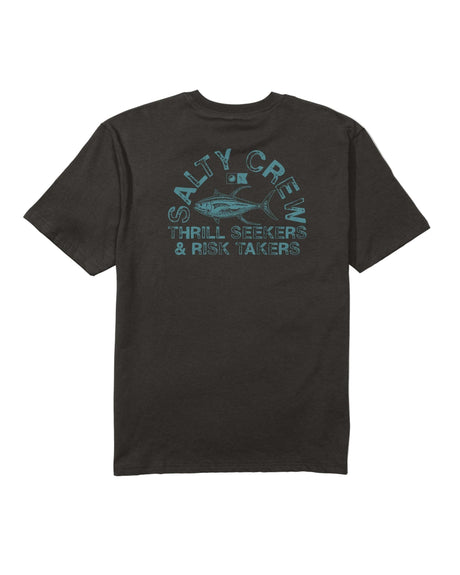 SALTY CREW Stamped Classic T-Shirt Black Men's Short Sleeve T-Shirts Salty Crew 