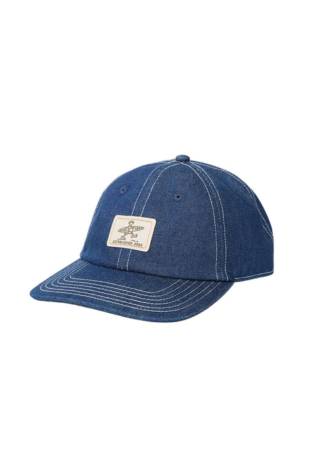 RHYTHM Drifter Cap Indigo Men's Hats Rhythm 