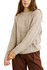 RHYTHM Women's Mohair Oceanside Knit Sweater Sand Women's Sweaters Rhythm 