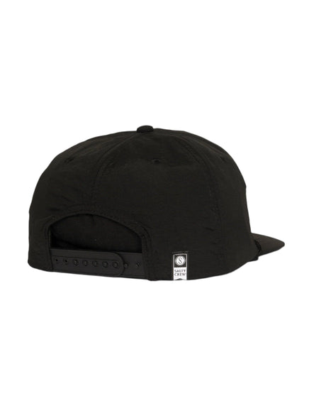 SALTY CREW Crafted 5 Panel Hat Black Men's Hats Salty Crew 