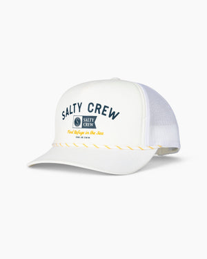 SALTY CREW Women's Surf Club Trucker Hat Off White Women's Hats Salty Crew 