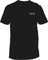 HURLEY Fern Gradient T-Shirt Black Men's Short Sleeve T-Shirts Hurley 