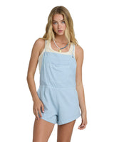 BILLABONG Women's Wild Pursuit Overall Washed Chambray Women's Rompers & Jumpsuits Billabong 