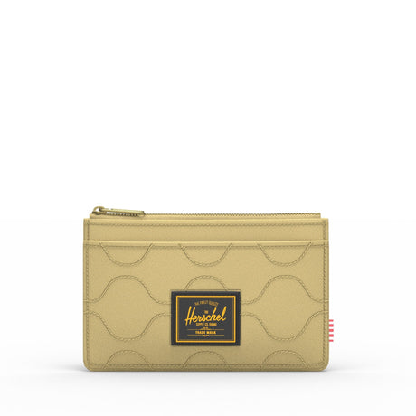 HERSCHEL Quilted Oscar Cardholder Khaki Tonal Men's Wallets Herschel Supply Company 