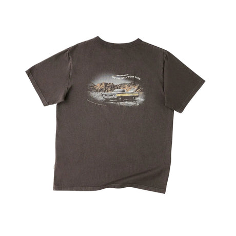 RHYTHM Heading West Vintage T-Shirt Vintage Black Men's Short Sleeve T-Shirts Rhythm 