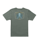 SALTY CREW Boys Tako Club T-Shirt Laurel Wreath Men's Short Sleeve T-Shirts Salty Crew 