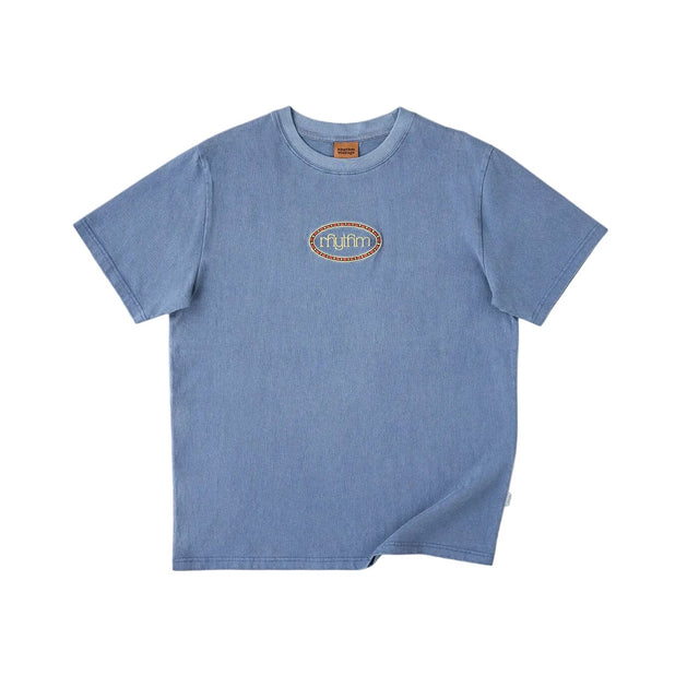 RHYTHM Botanica Vintage T-Shirt Vintage Navy Men's Short Sleeve T-Shirts Rhythm 