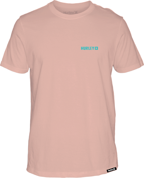 HURLEY Fern Gradient T-Shirt Candy Pink Men's Short Sleeve T-Shirts Hurley 