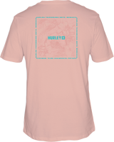 HURLEY Fern Gradient T-Shirt Candy Pink Men's Short Sleeve T-Shirts Hurley 