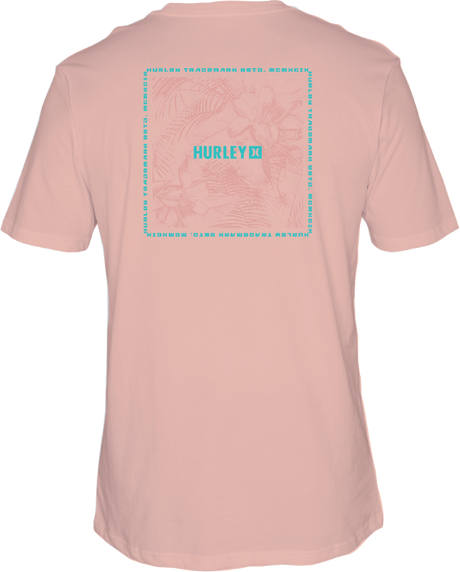 HURLEY Fern Gradient T-Shirt Candy Pink Men's Short Sleeve T-Shirts Hurley 