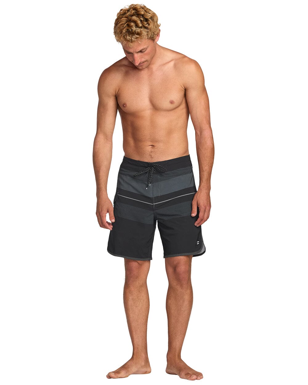 BILLABONG 73 Pro Performance 18" Boardshorts Black Men's Boardshorts Billabong 