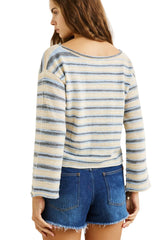 RHYTHM Women's Belle Knit Blue Men's Sweaters Rhythm 