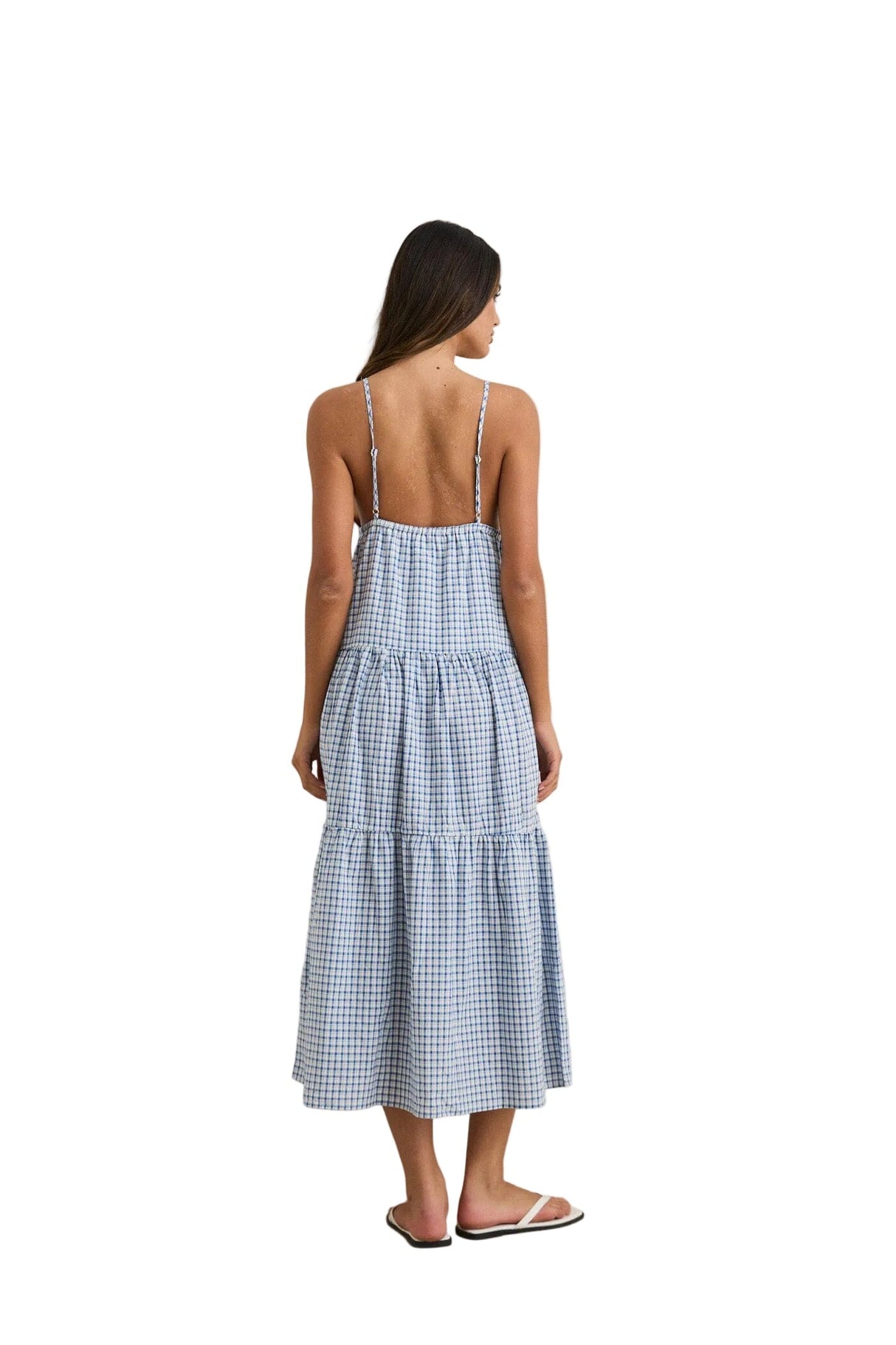 RHYTHM Women's Jaci Maxi Dress Blue Women's Dresses Rhythm 