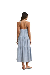 RHYTHM Women's Jaci Maxi Dress Blue Women's Dresses Rhythm 