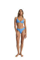 RHYTHM Women's Classic Holiday Bikini Bottom Blue Women's Bikini Bottoms Rhythm 
