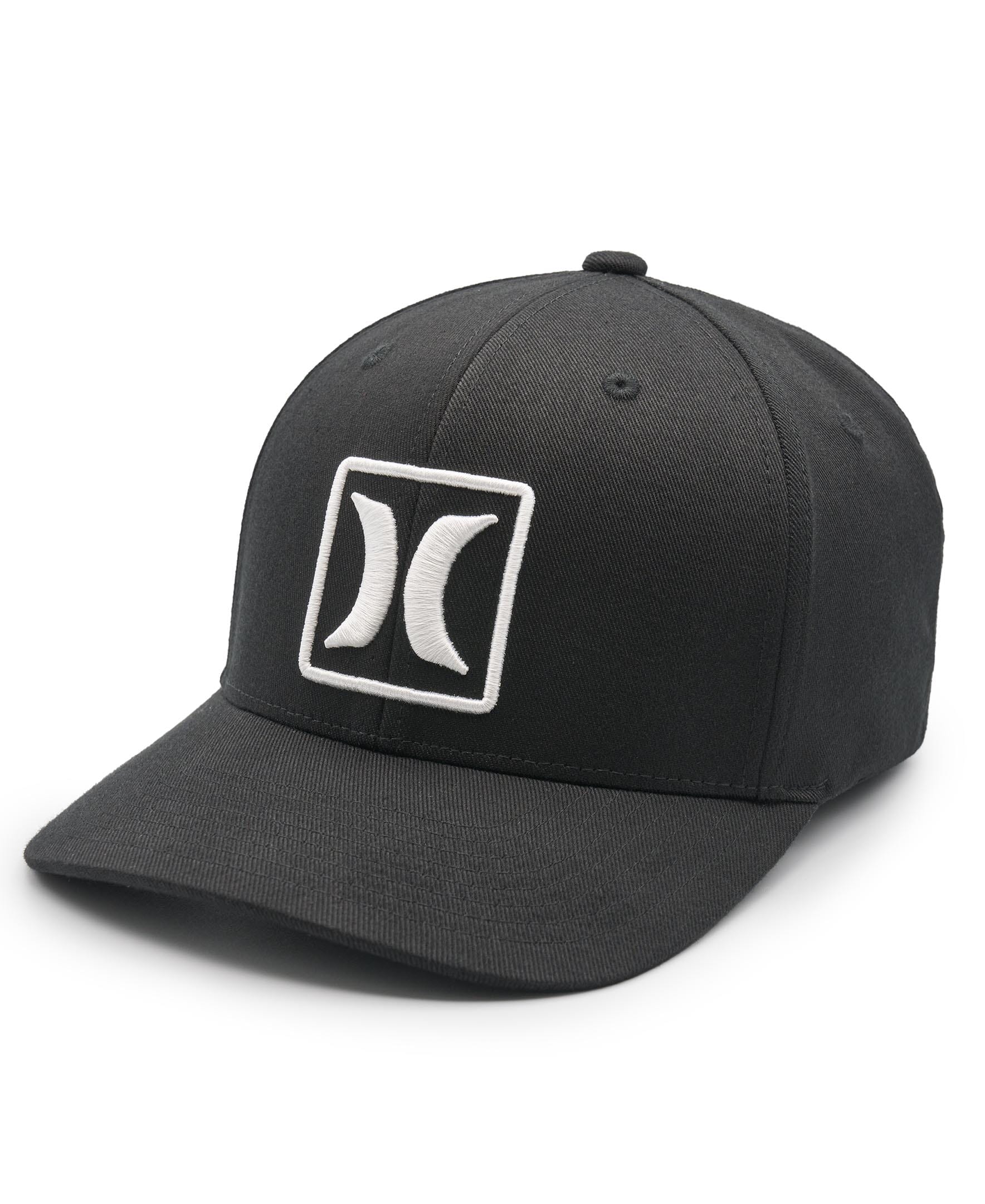 HURLEY Reflect Icon Flex Fit Hat Black 2 Men's Hats Hurley 
