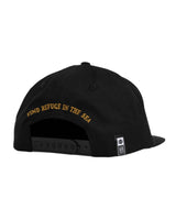 SALTY CREW Flagship 5 Panel Hat Black Men's Hats Salty Crew 