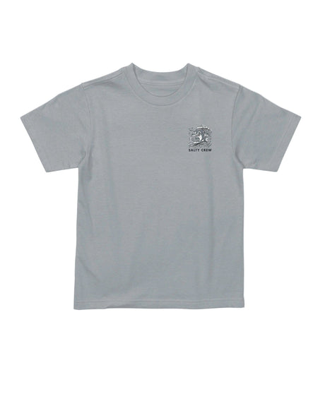 SALTY CREW Toddler Surf Shark T-Shirt Quarry Toddler Short Sleeve T-Shirts Salty Crew 