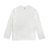 RHYTHM Classic Waffle Knit Vintage White Men's Long Sleeve T-Shirts Rhythm 
