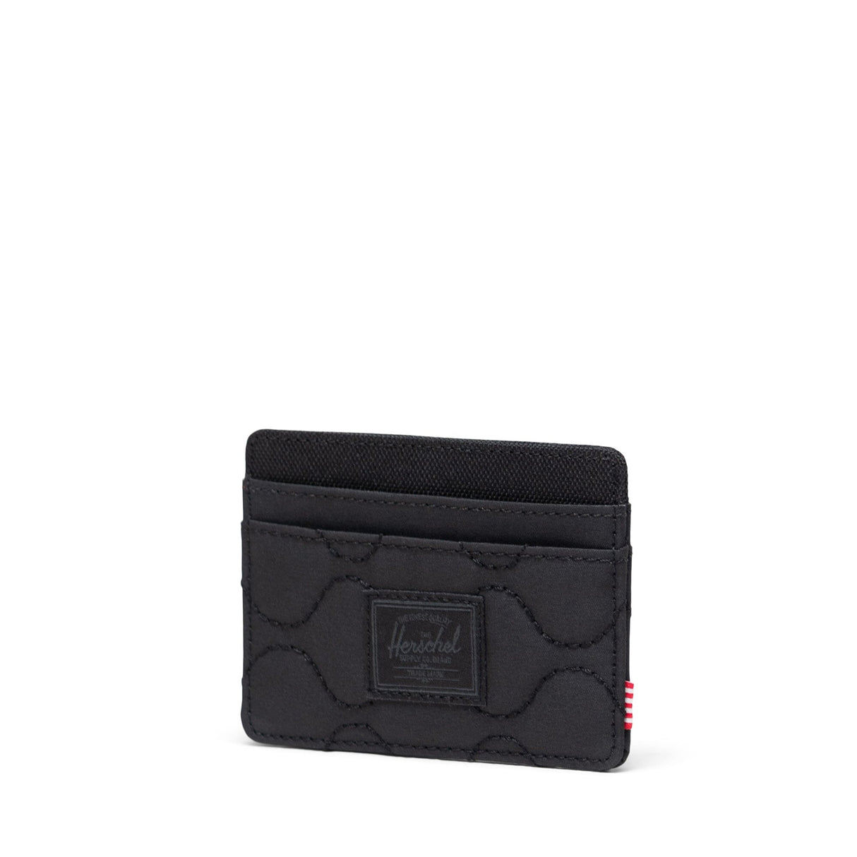 HERSCHEL Charlie Quilted Capsule Cardholder Black Men's Wallets Herschel Supply Company 