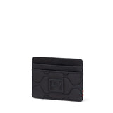 HERSCHEL Charlie Quilted Capsule Cardholder Black Men's Wallets Herschel Supply Company 