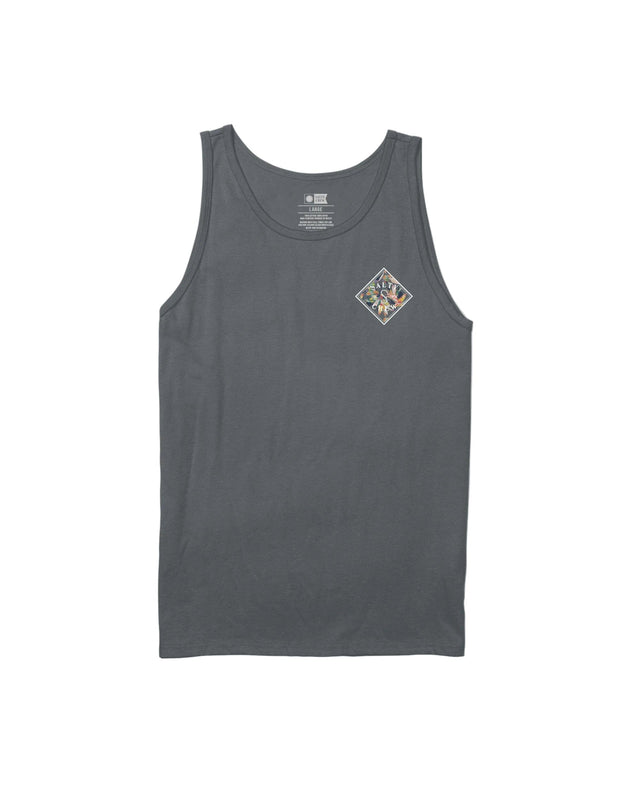 SALTY CREW Tippet Fill Tank Charcoal Men's Tank Tops Salty Crew 