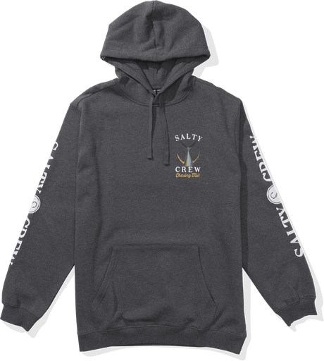 SALTY CREW Tailed Pullover Hoodie Charcoal Heather Men's Pullover Hoodies Salty Crew 