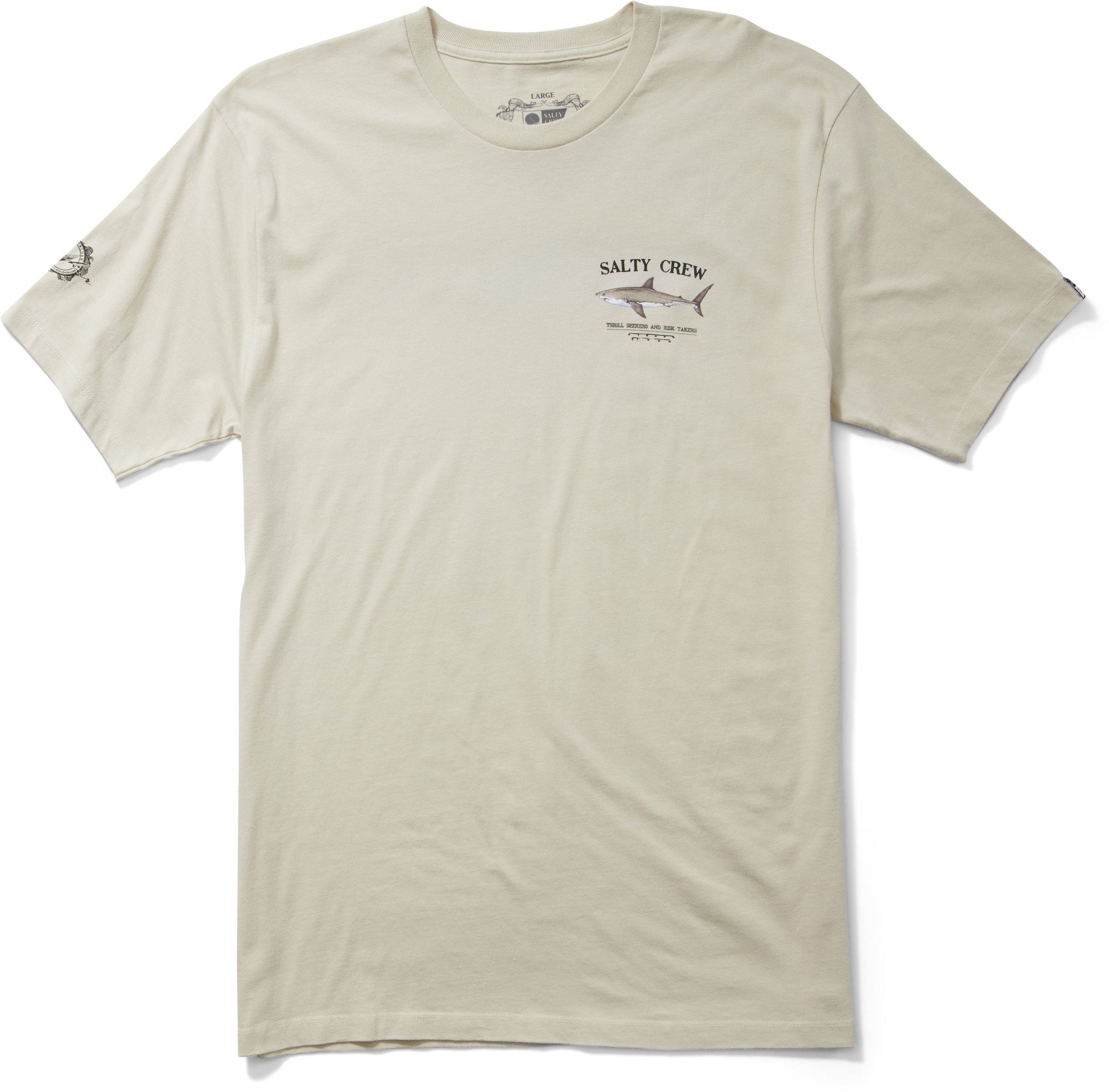 SALTY CREW Bruce Premium T-Shirt Bone Men's Short Sleeve T-Shirts Salty Crew 