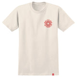 SPITFIRE Classic '87 Swirl Fill T-Shirt Cream/Red/Black Men's Short Sleeve T-Shirts Spitfire 