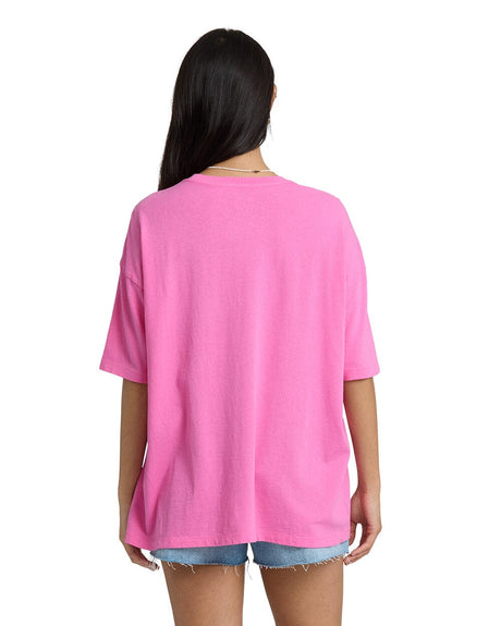 BILLABONG Women's Every High Tide T-Shirt Guava Women's Short Sleeve T-Shirts Billabong 