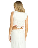 BILLABONG Women's Secret Cove Top Salt Crystal Women's Vests Billabong 