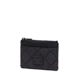 HERSCHEL Oscar Quilted Capsule Cardholder Black Men's Wallets Herschel Supply Company 