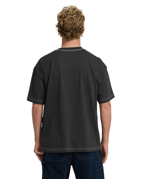BILLABONG Bad Dog OG T-Shirt Vintage Black Men's Short Sleeve T-Shirts Billabong 