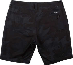 SALTY CREW Drifter 2 Perforated Hybrid Shorts Black Camo Men's Hybrid Shorts Salty Crew 