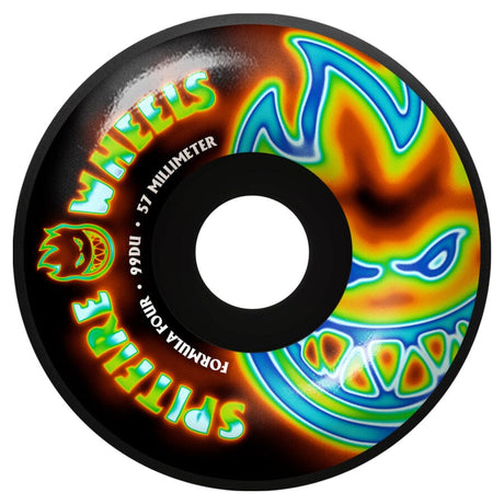 SPITFIRE F4 Radioactive Bighead 57mm Skateboard Wheels Skateboard Wheels Spitfire 